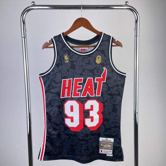 Miami Heat “Hardwood Classics Shadow Edition” Jersey