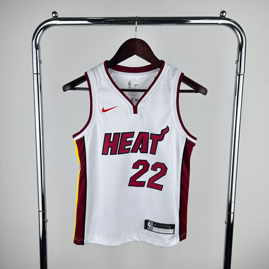 Miami Heat “Home White” Kids Size