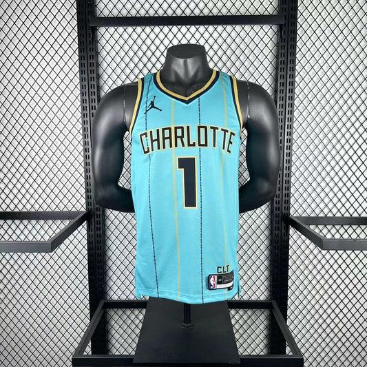 Charlotte Hornets “Teal Stinger” Jersey