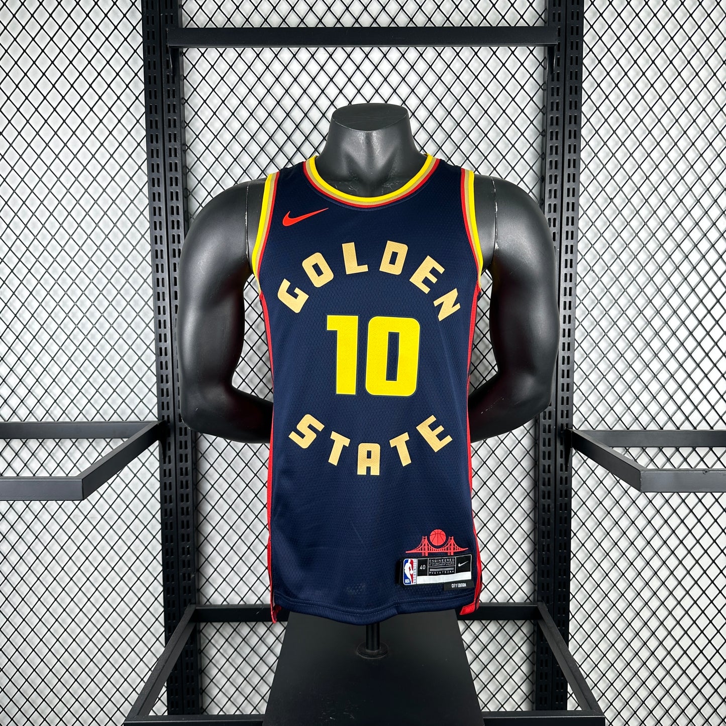 Golden State Warriors “Bridge Gold” Jersey