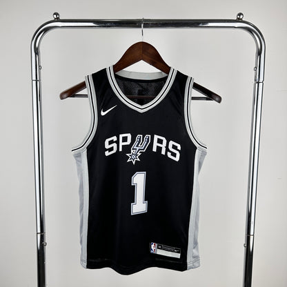 San Antonio Spurs “Classic Black” Kids Size