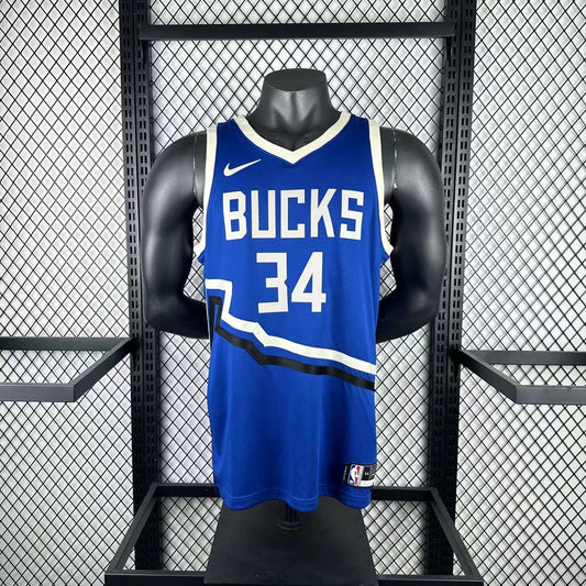 Milwaukee Bucks “Blue River Classic” Jersey