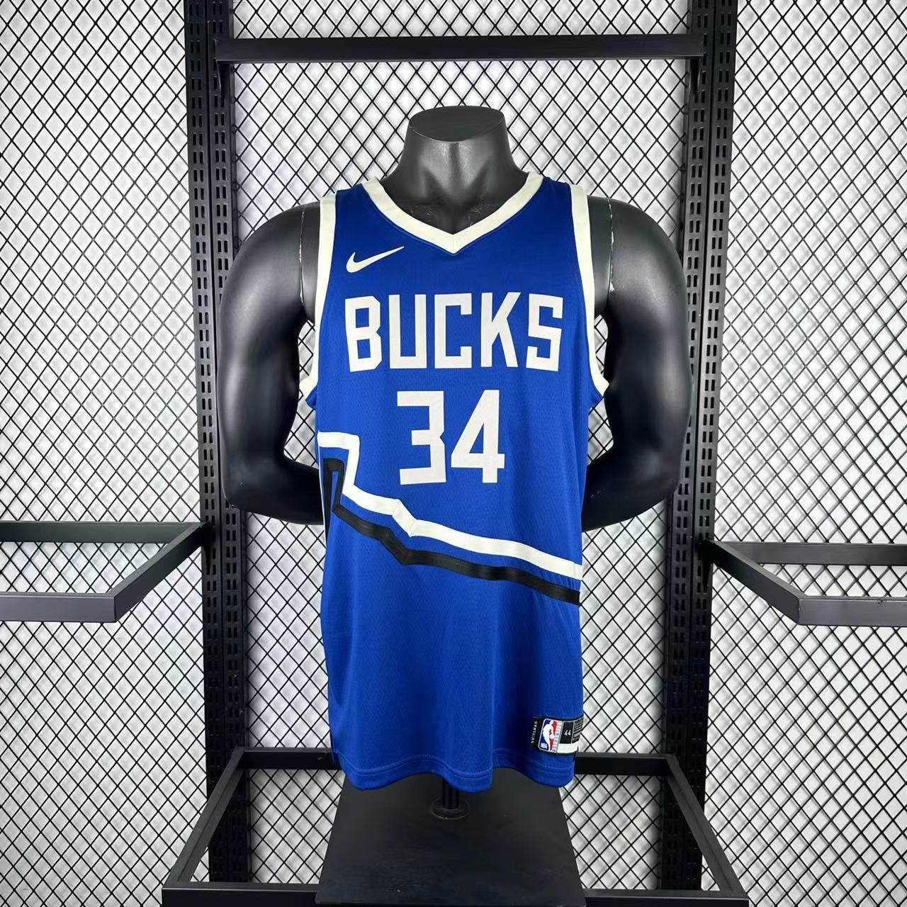 Milwaukee Bucks “Blue Skyline” Jersey