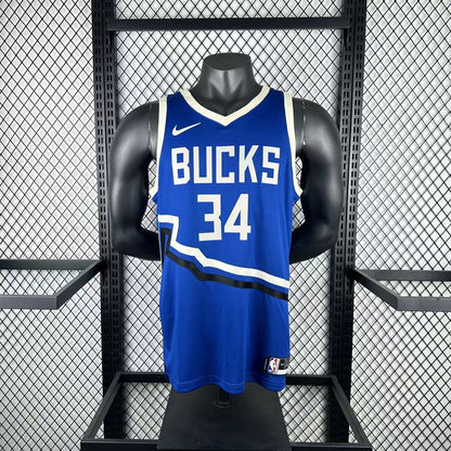 Milwaukee Bucks “Blue Skyline” Jersey