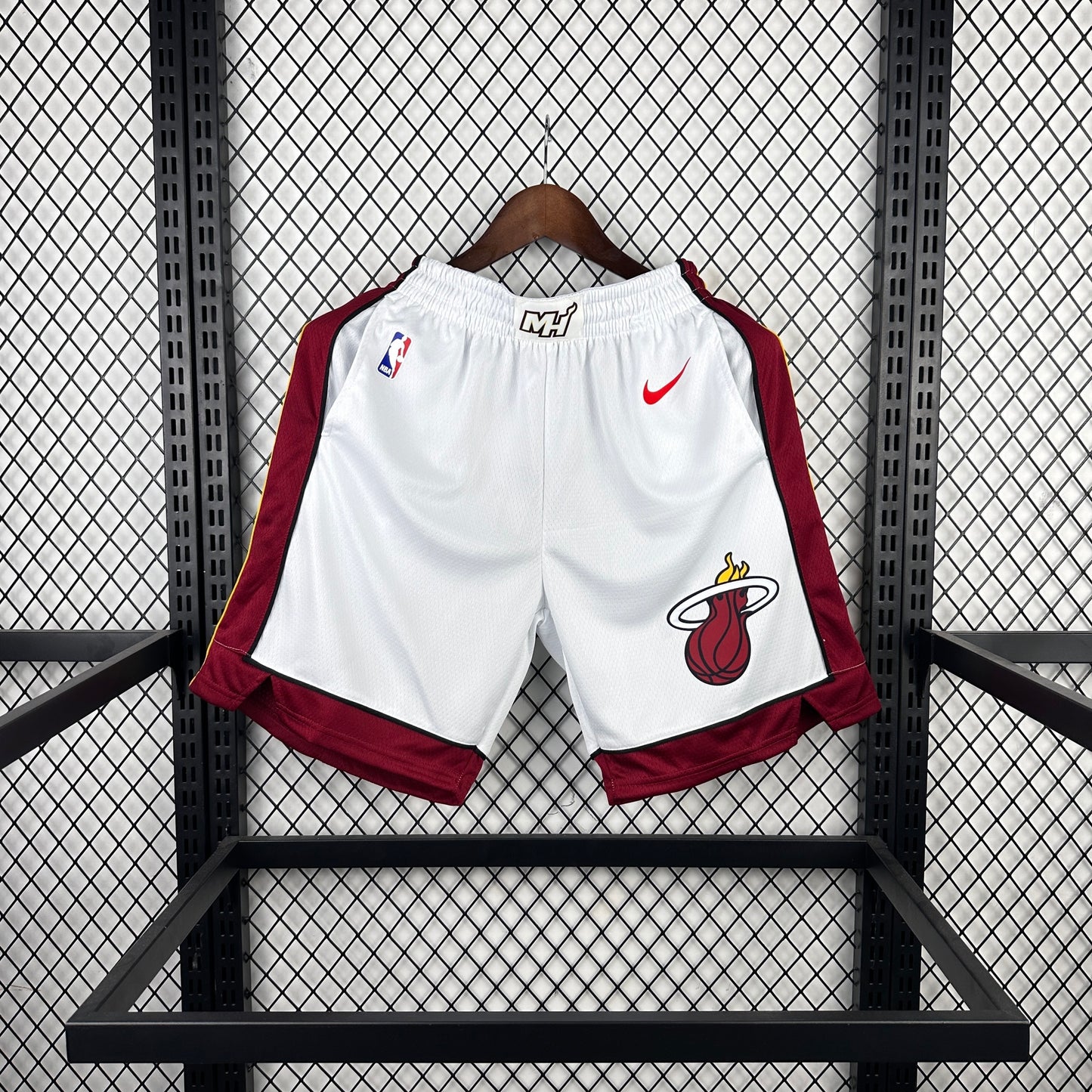 Miami Heat “White Flame” Shorts