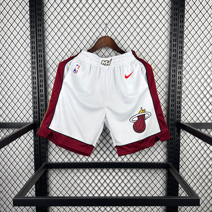 Miami Heat “White Flame” Shorts