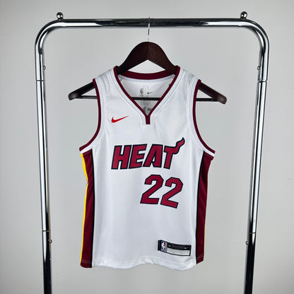 Miami Heat “Home White” Kids Size