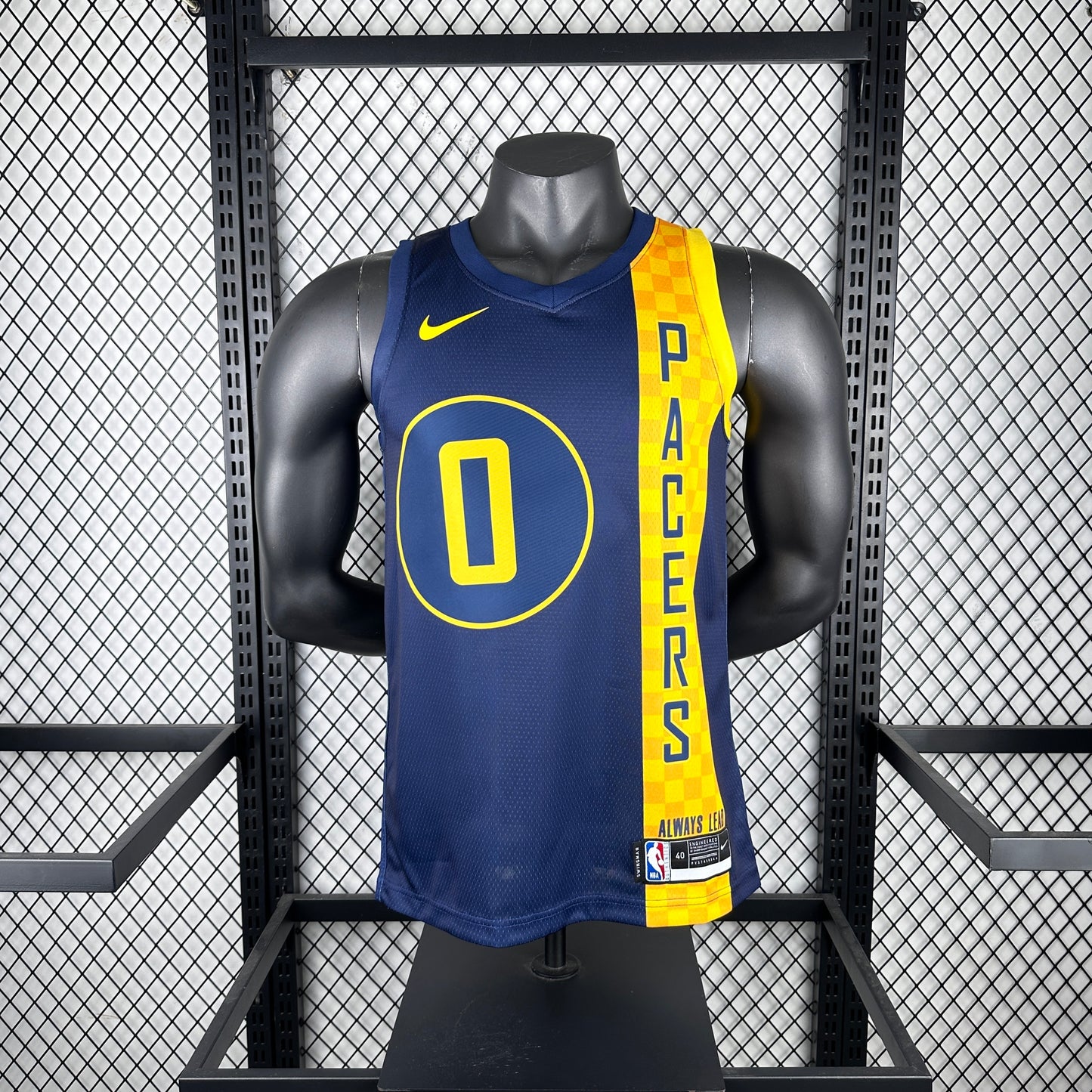 Indiana Pacers “Checkered Gold” Jersey