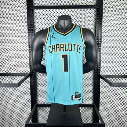 Charlotte Hornets “Teal Stinger” Jersey