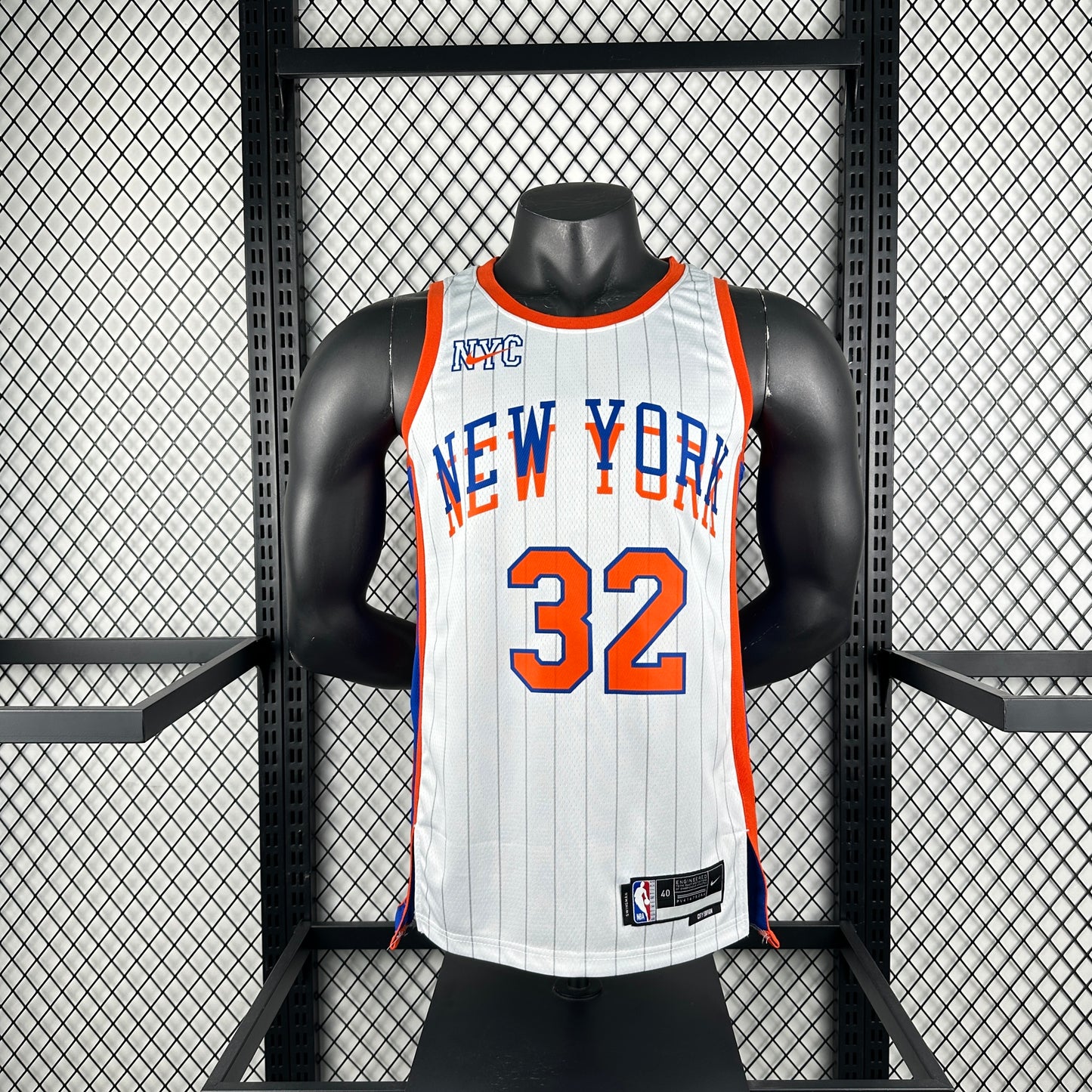 New York Knicks “Skyline Stripes” Jersey