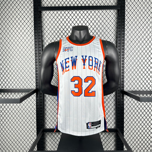 New York Knicks “Skyline Stripes” Jersey
