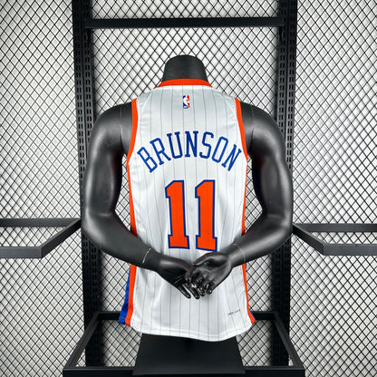 New York Knicks “Skyline Stripes” Jersey