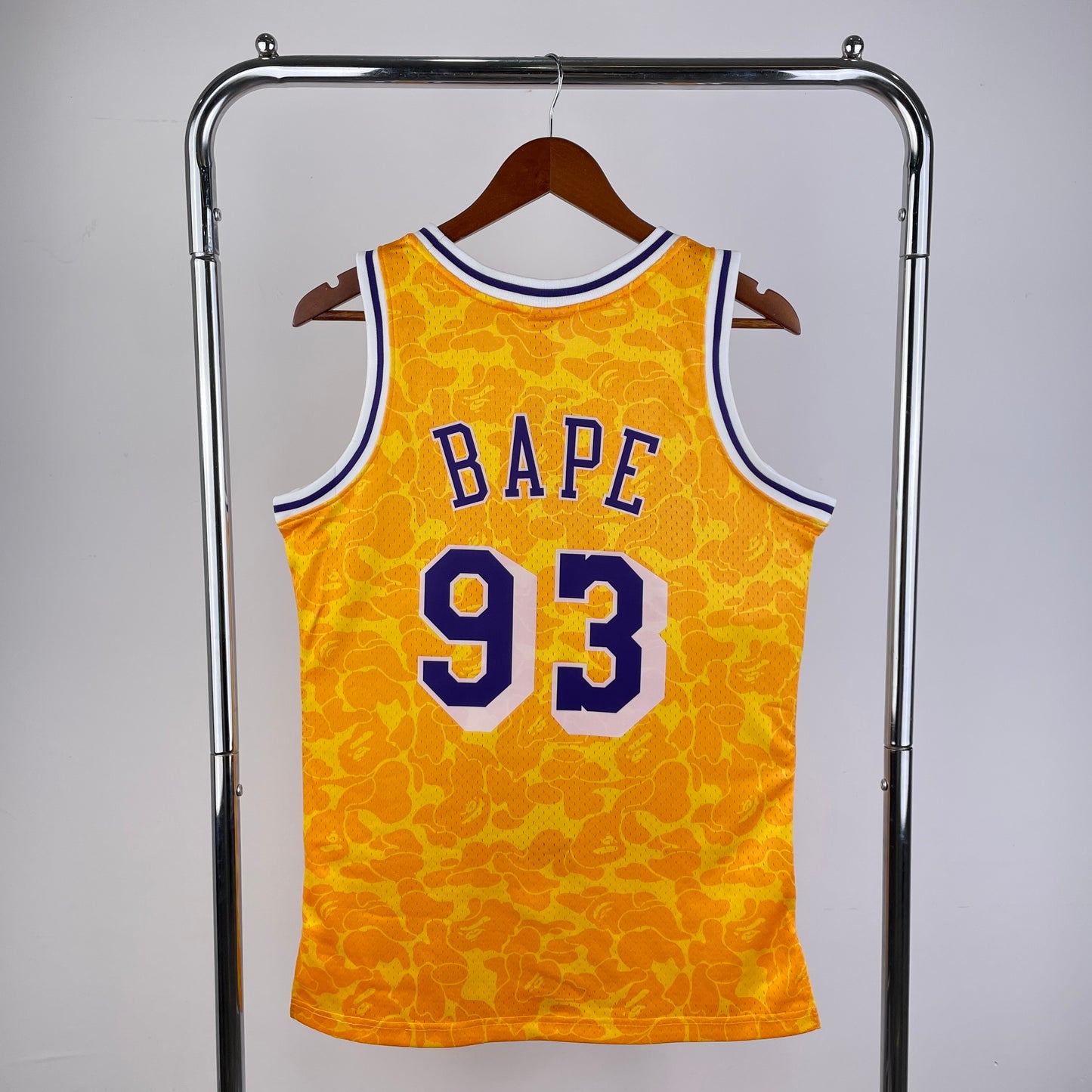 Los Angeles Lakers “BAPE Camo Yellow” Jersey