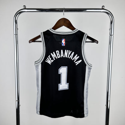 San Antonio Spurs “Classic Black” Kids Size